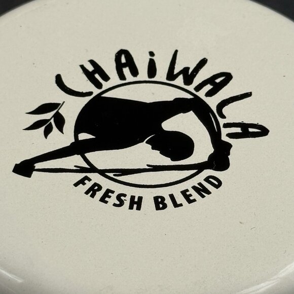 Chaiwalla Off White Enamel Coffee Pot Enamelware Butter Syrup Turkish Coffee - Picture 5 of 8